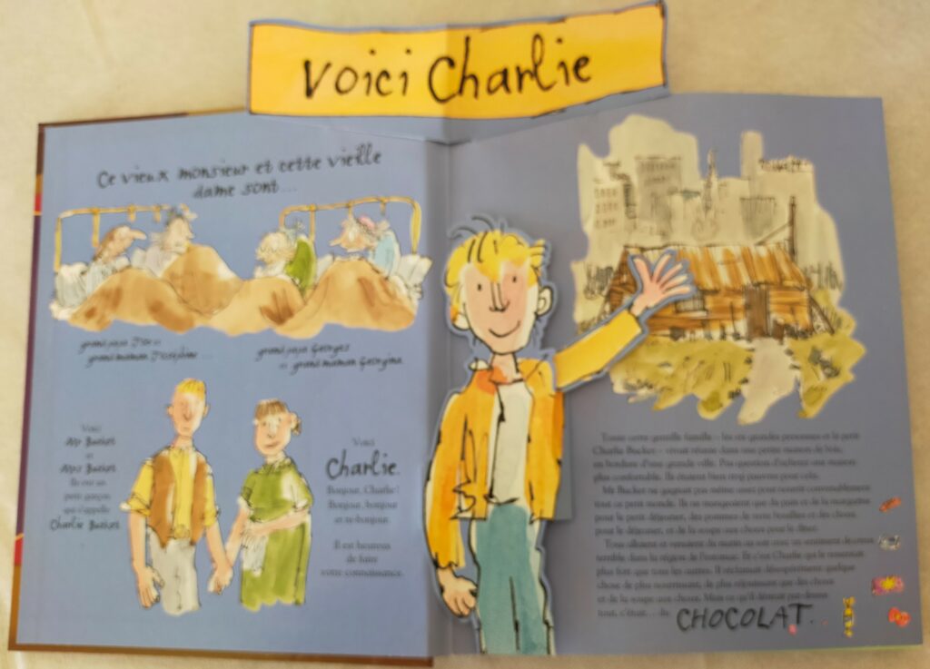 Livres Charlie et la chocolaterie